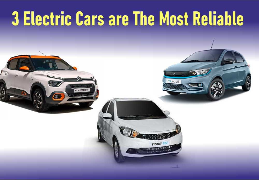 These 3 electric cars are the most reliable take them anywhere without