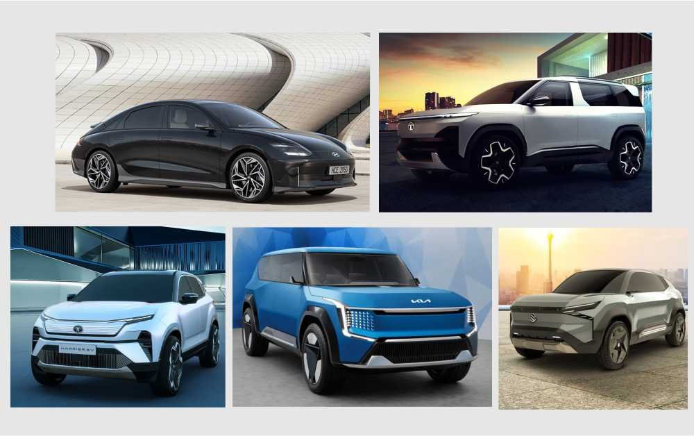List of 5 Electric cars I Show in Auto Expo 2023